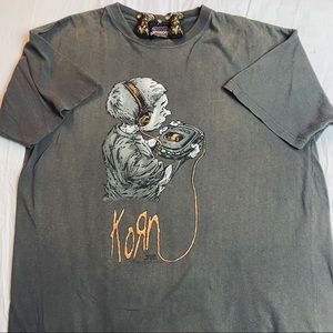 Vintage artimonde 1998 KORN Tee Mens Size XL Gray